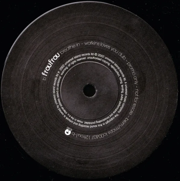 Album cover for Breathe In by Frou Frou