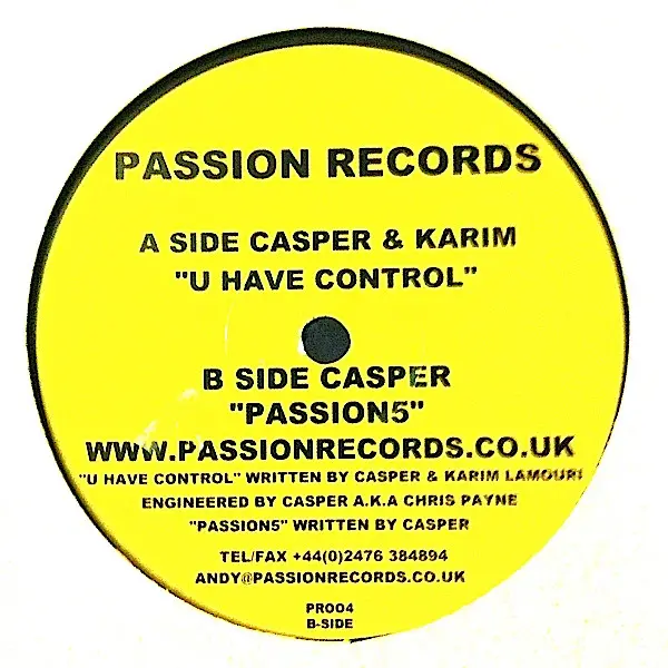 U Have Control / Passion5