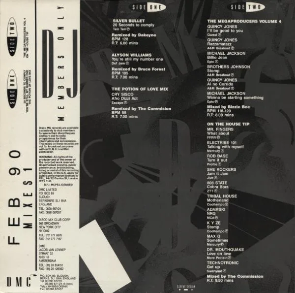 Album cover for February 90 - Mixes 1 by Various