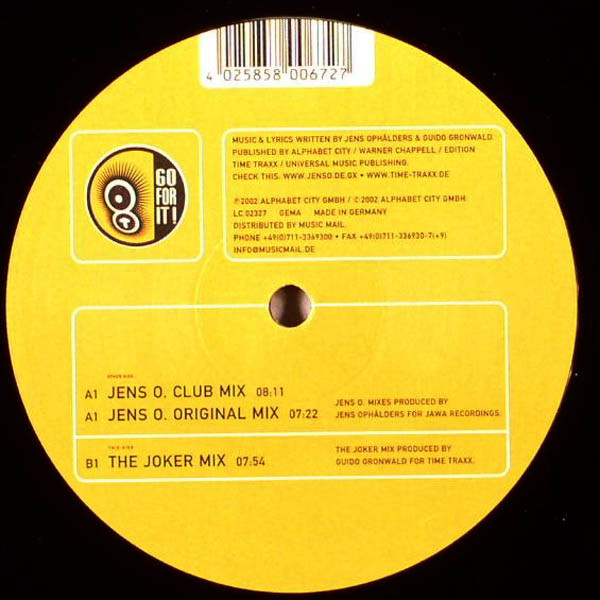 Survivors - Kagami, Electronic, Trance, 2002 - Go For It, Germany, Vinyl 1x 12"