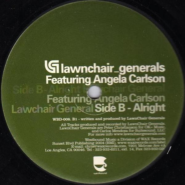 LawnChair Generals Featuring Angela Carlson - Tell You Something, Electronic, Deep House, Tech House, 2004 - Westbound Music,