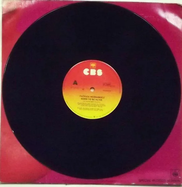 Album cover for Born To Be Alive by Patrick Hernandez