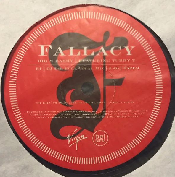 Album cover for Big N Bashy by Fallacy