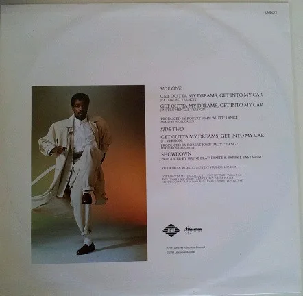 Album cover for Get Outta My Dreams, Get Into My Car by Billy Ocean