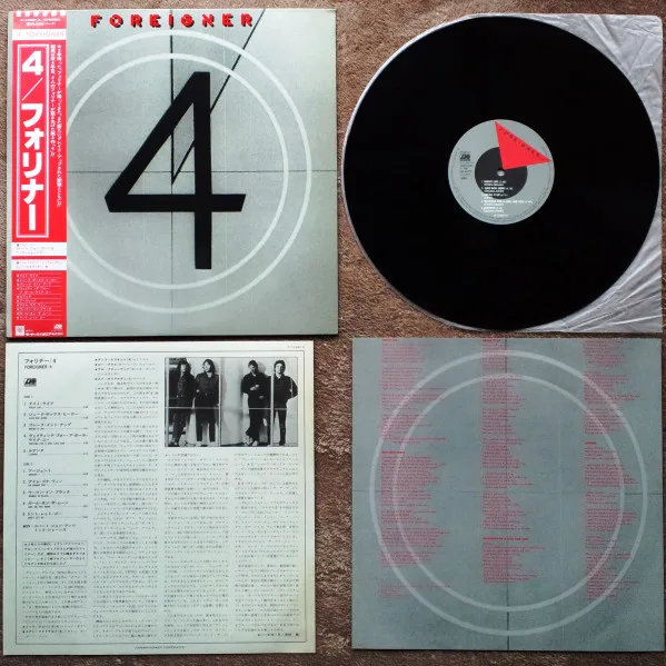 Album cover for 4 by Foreigner