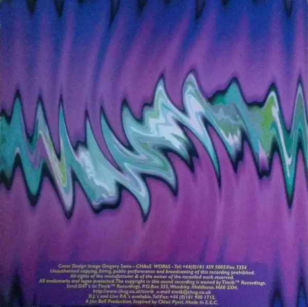 D.R. Base - Beat The System / Blue Oyster, Electronic, Acid, Hard Trance, 1996 - Tinrib Recordings, UK, Vinyl 1x 12", 33 ⅓ RP