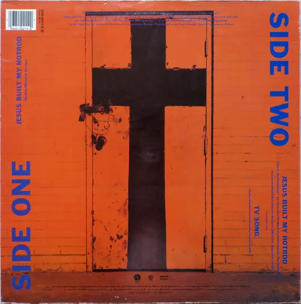 Ministry - Jesus Built My Hotrod, Electronic, Rock, Heavy Metal, Industrial Metal, Rockabilly, 1991 - Sire, Germany, Vinyl 1x