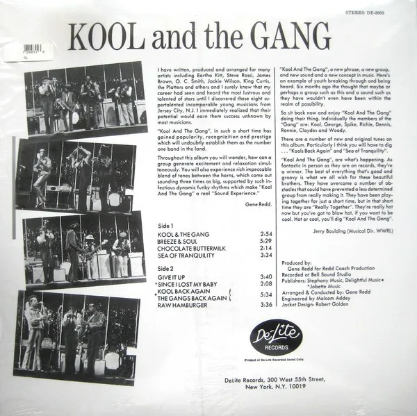 Album cover for Kool And The Gang by Kool & The Gang