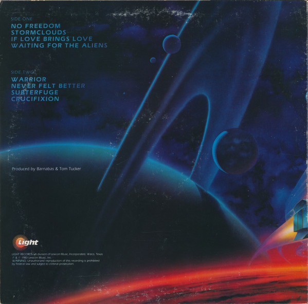 Barnabas (3) - Approaching Light Speed - 1983 -Hard Rock, Heavy Metal, Prog Rock -Light Records -Vinyl 1x LP, Album