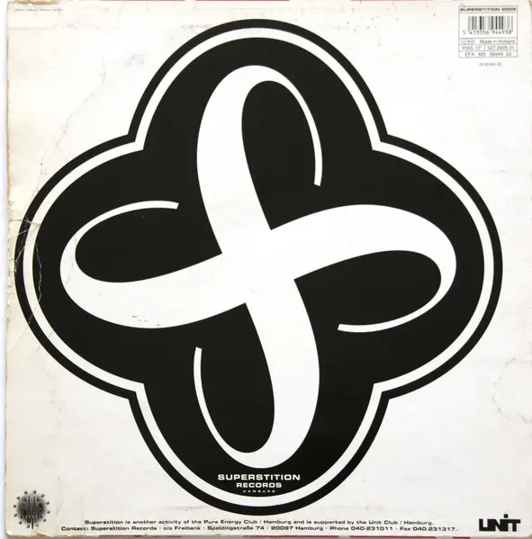 Jens - Loops & Tings (Remixes), Electronic, Hard Trance, Techno, Trance, 1993 - Superstition, Germany, Vinyl 1x 12", 45 RPM, 