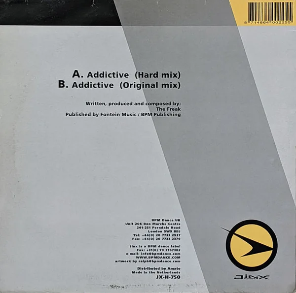 Album cover for Addictive by Freak, The