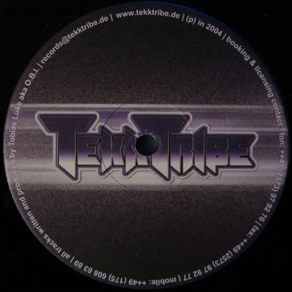 O.B.I. - Double Penetration, Electronic, Techno, 2004 - Tekktribe, Germany, Vinyl 1x 12"