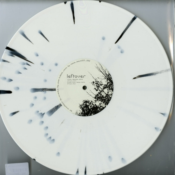 Leftover - Der Kirschbaum EP, Electronic, Dub Techno, 2012 - Baum Records, Germany, Vinyl 1x 12", EP White Black Splattered