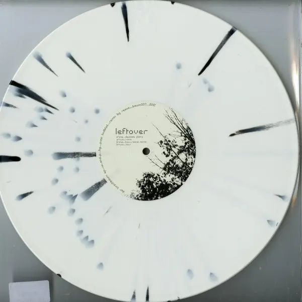 Leftover - Der Kirschbaum EP, Electronic, Dub Techno, 2012 - Baum Records, Germany, Vinyl 1x 12", EP White Black Splattered