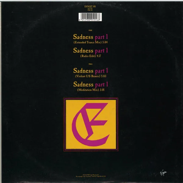 Album cover for Sadness Part 1 by Enigma