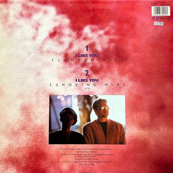 Album cover for I Like You by Culture Beat Featuring Lana E. And Jay Supreme