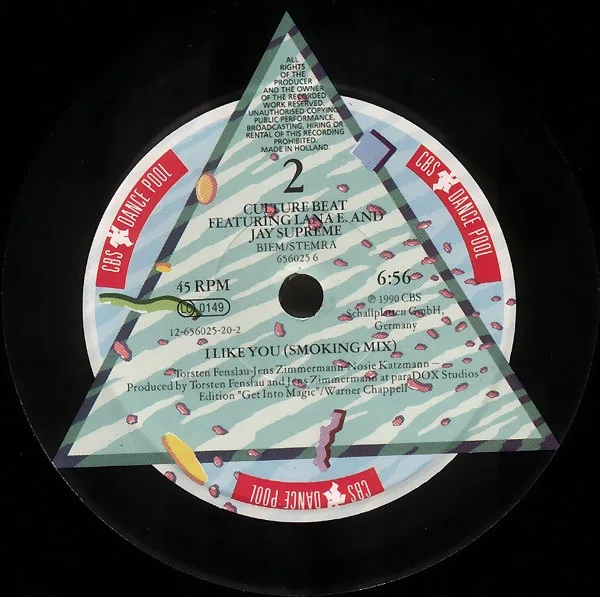 Album cover for I Like You by Culture Beat Featuring Lana E. And Jay Supreme