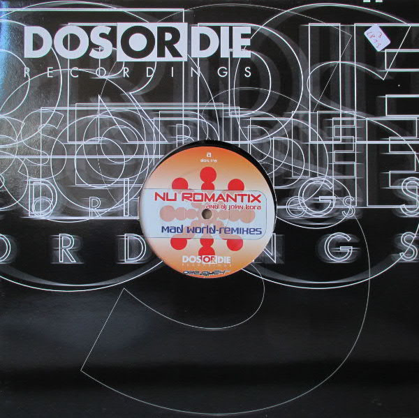 Nu Romantix (2) And DJ John Bora - Mad World (Remixes), Electronic, Trance, 2001 - Dos Or Die Recordings, Germany, Vinyl 1x 1