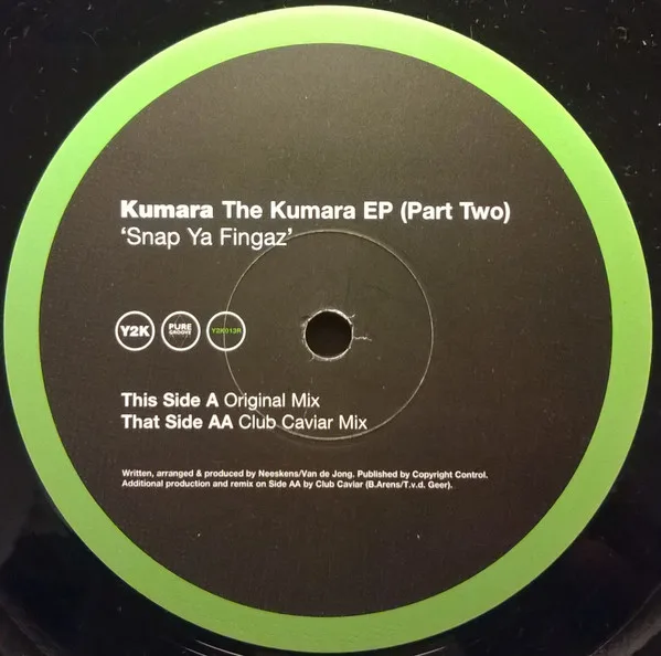 Album cover for The Kumara EP (Part Two) by Kumara