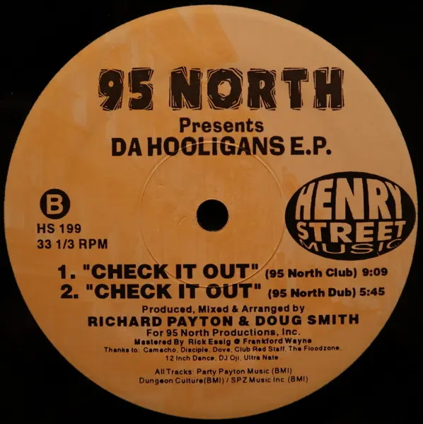 95 North Presents Da Hooligans - Who's Hoo?, Electronic, House, 1996 - Henry Street Music, US, Vinyl 1x 12", 33 ⅓ RPM, EP