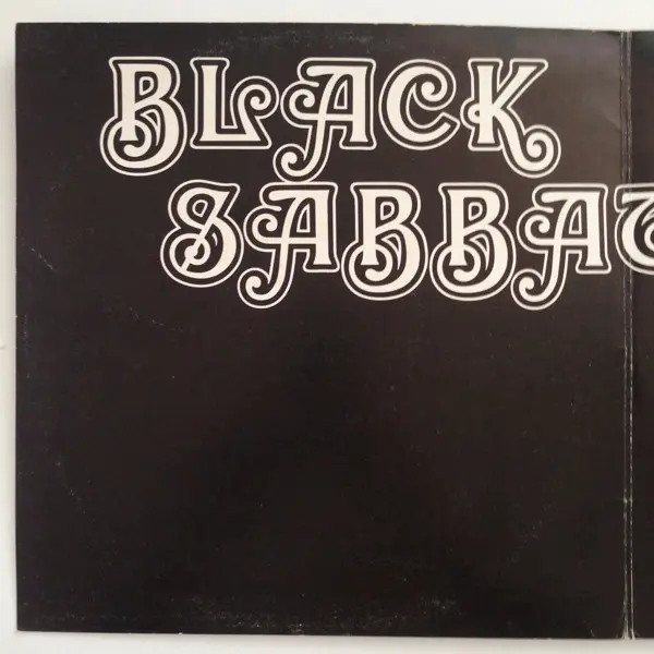 Black Sabbath - Black Sabbath, Rock, Blues Rock, Hard Rock, 1971 - Fontana, Australia, Vinyl 1x LP, Album Gatefold