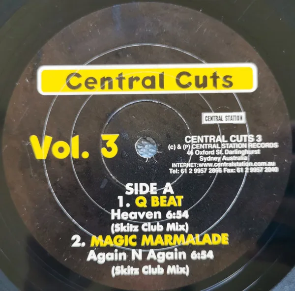 Album cover for Central Cuts Vol. 3 by Various