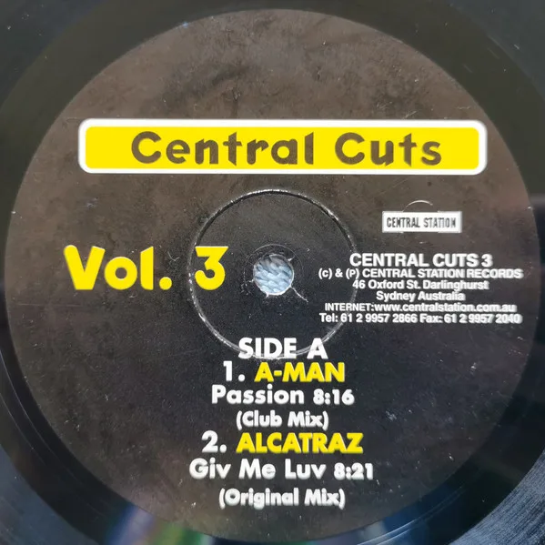 Album cover for Central Cuts Vol. 3 by Various