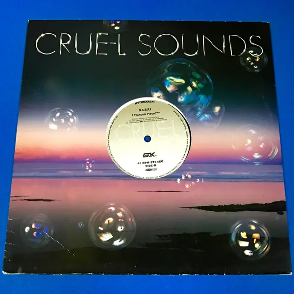 G.K. - G.K.E.P.2, Electronic, Broken Beat, House, Minimal, 2001 - Crue-L Records, Japan, Vinyl 1x 12", 45 RPM, EP