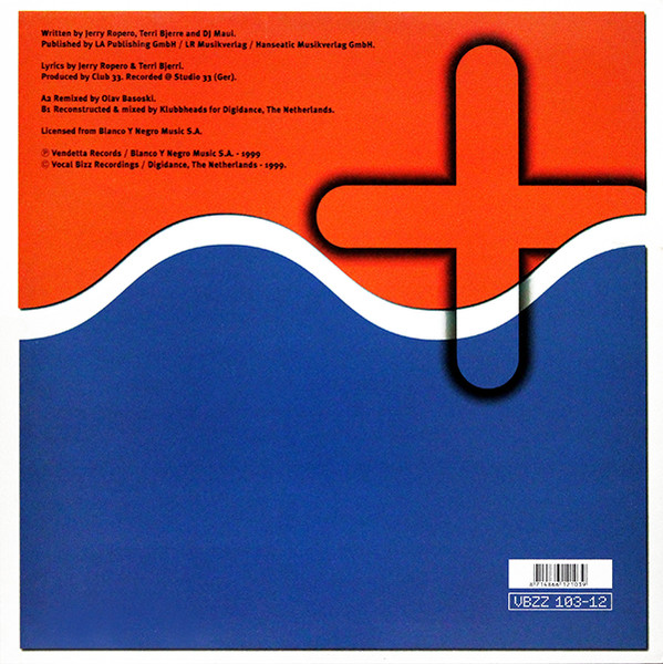 Avant Garde - Get Down, Electronic, Donk, Hard House, House, 1999 - Vocal Bizz Recordings, Europe, Vinyl 1x 12", 33 ⅓ RPM