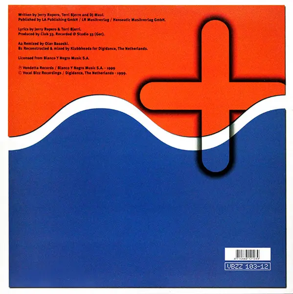 Avant Garde - Get Down, Electronic, Donk, Hard House, House, 1999 - Vocal Bizz Recordings, Europe, Vinyl 1x 12", 33 ⅓ RPM