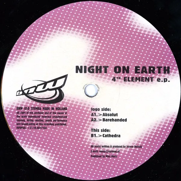 Album cover for 4th Element E.P. by Night On Earth