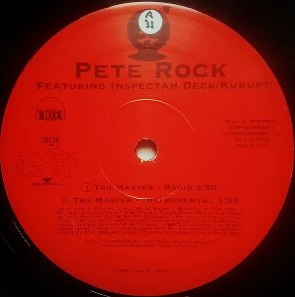 Album cover for Tru Master by Pete Rock Featuring Inspectah Deck & Kurupt