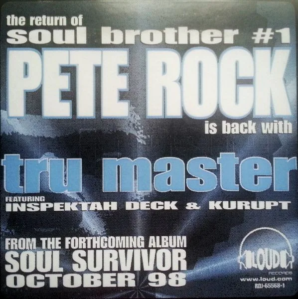 Album cover for Tru Master by Pete Rock Featuring Inspectah Deck & Kurupt