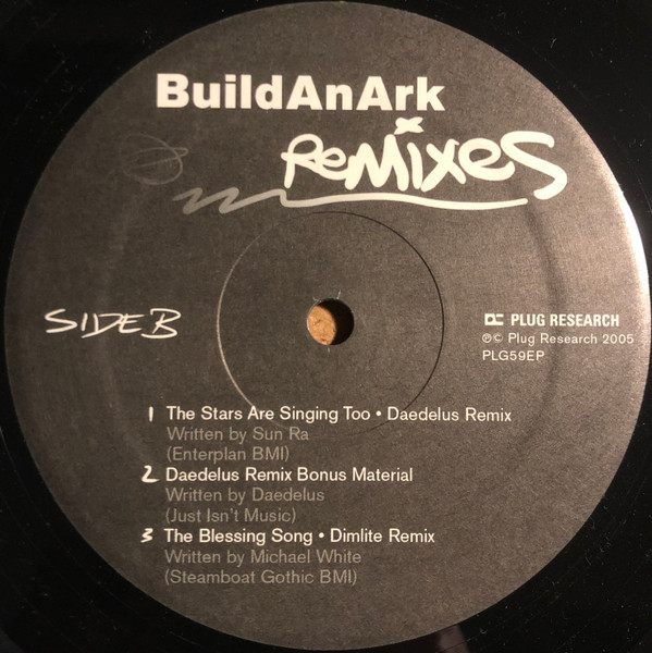 Build An Ark - Remixes, Electronic, Hip Hop, Jazz, Afro-Cuban Jazz, Conscious, Free Jazz, Soul-Jazz, Trip Hop, 2005 - Plug Re