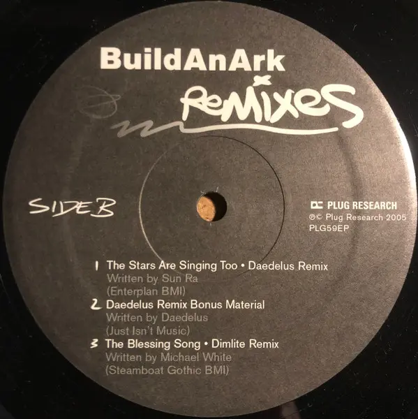 Build An Ark - Remixes, Electronic, Hip Hop, Jazz, Afro-Cuban Jazz, Conscious, Free Jazz, Soul-Jazz, Trip Hop, 2005 - Plug Re