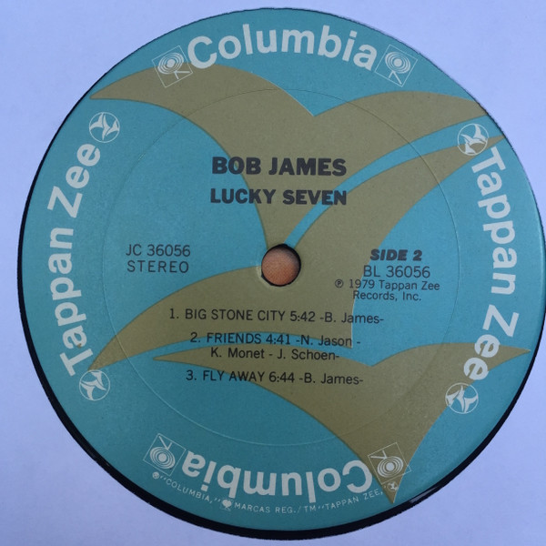 Bob James - Lucky Seven, Jazz, Contemporary Jazz, Jazz-Funk, 1979 - Columbia, Tappan Zee Records, US, Vinyl 1x LP, Album Gate