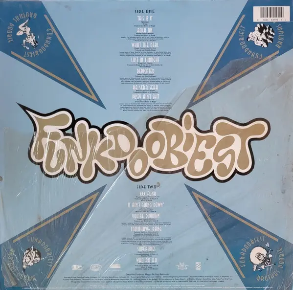 Funkdoobiest - Brothas Doobie, Hip Hop, 1995 - Epic Street, Immortal Records (3), US, Vinyl 1x LP, Album