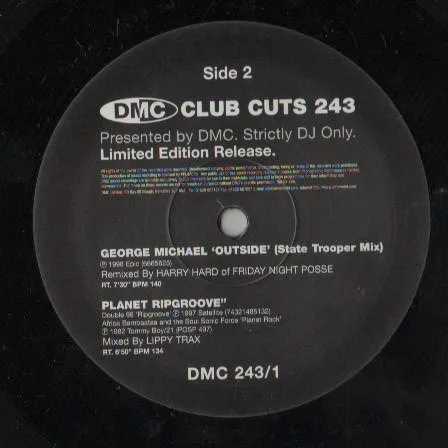 Album cover for Club Cuts 243 by Various