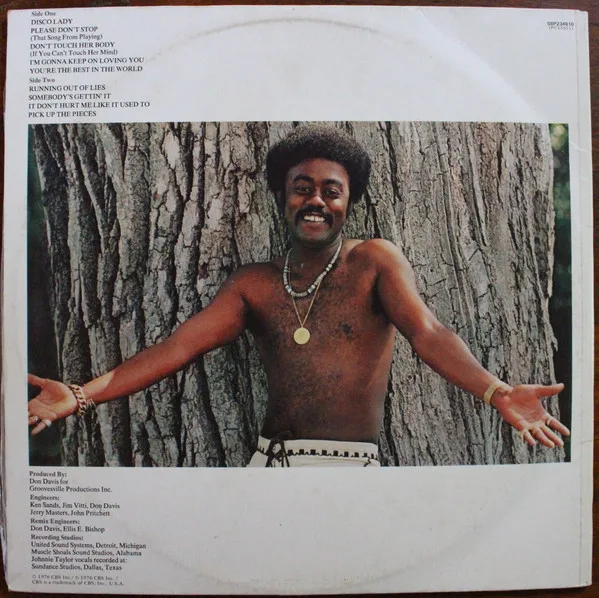 Album cover for Eargasm by Johnnie Taylor