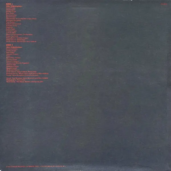 Mike Oldfield - Tubular Bells, Rock, Art Rock, Folk Rock, Prog Rock, 1978 - Virgin, UK, Vinyl 1x LP, Album, Picture Disc, Rei