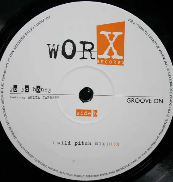 Yo Yo Honey - Groove On, Electronic, House, 1997 - Worx Records, UK & Europe, Vinyl 1x 12"