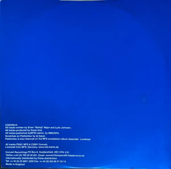 Kama Arts - Crucial Experience, Electronic, Hard House, Techno, 2002 - Convert, UK, Vinyl 1x 12", 45 RPM