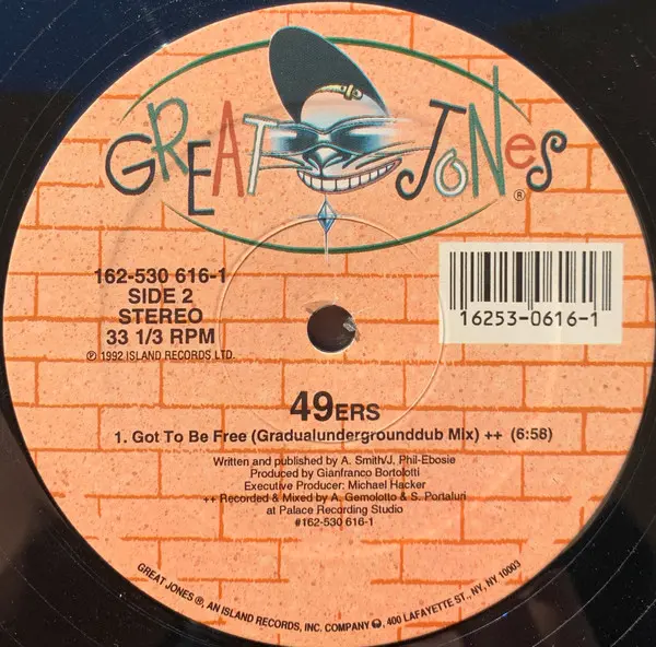 Album cover for Got To Be Free by 49ers