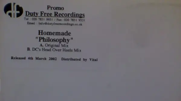 Philosophy 12" Promo