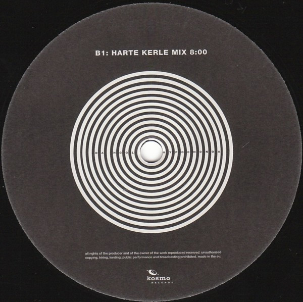 Da Hool - Hypochonda, Electronic, Breakbeat, Breaks, Progressive Breaks, Trance, 1998 - Kosmo Records, Germany, Vinyl 1x 12"