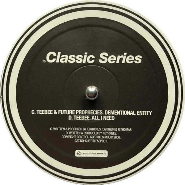 Album cover for Classic Series by Teebee & Future Prophecies