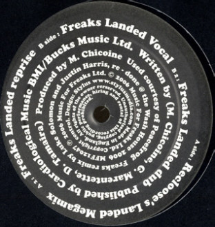 Recloose - Landed Remixes (Recloose And Freaks), Electronic, Deep House, House, 2006 - Music For Freaks, UK, Vinyl 1x 12"