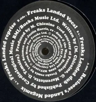 Recloose - Landed Remixes (Recloose And Freaks), Electronic, Deep House, House, 2006 - Music For Freaks, UK, Vinyl 1x 12"