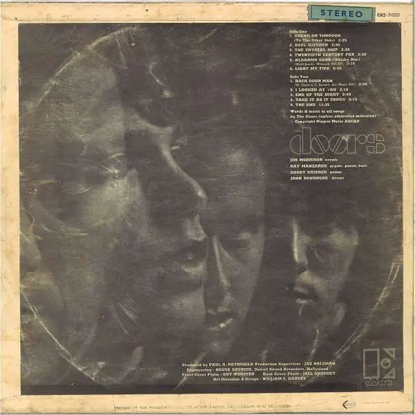 Album cover for The Doors by Doors, The