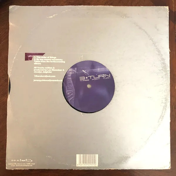 Album cover for The Order Of Things EP by Three Point Turn